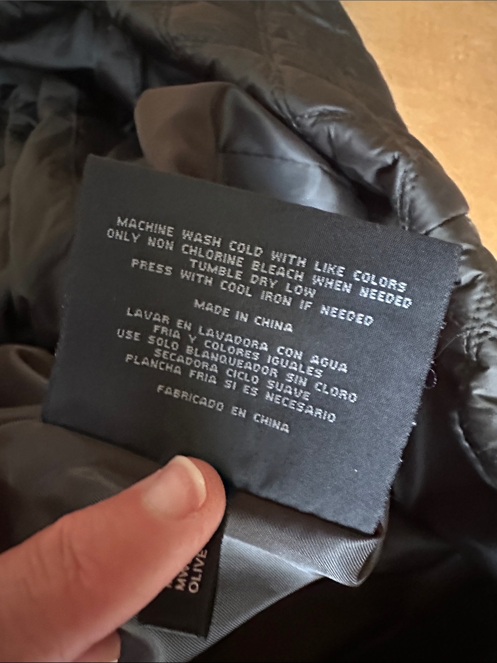 Quilted Hooded Puffer Jacket - Dark Olive XXL - Picture 5 of 7